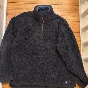 Men's Charcoal Navy Fleece